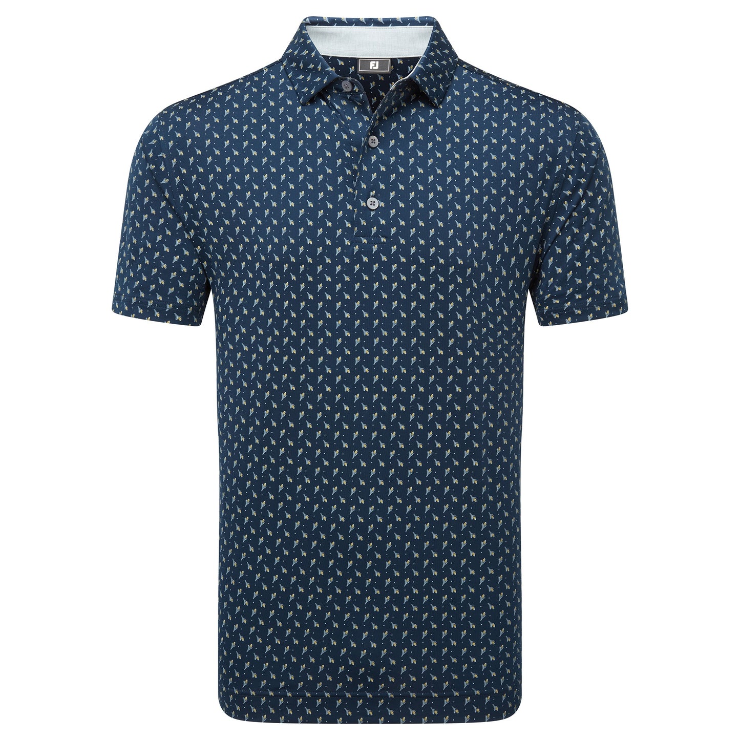 Footjoy Flower Bud Foulard Lisle - Navy