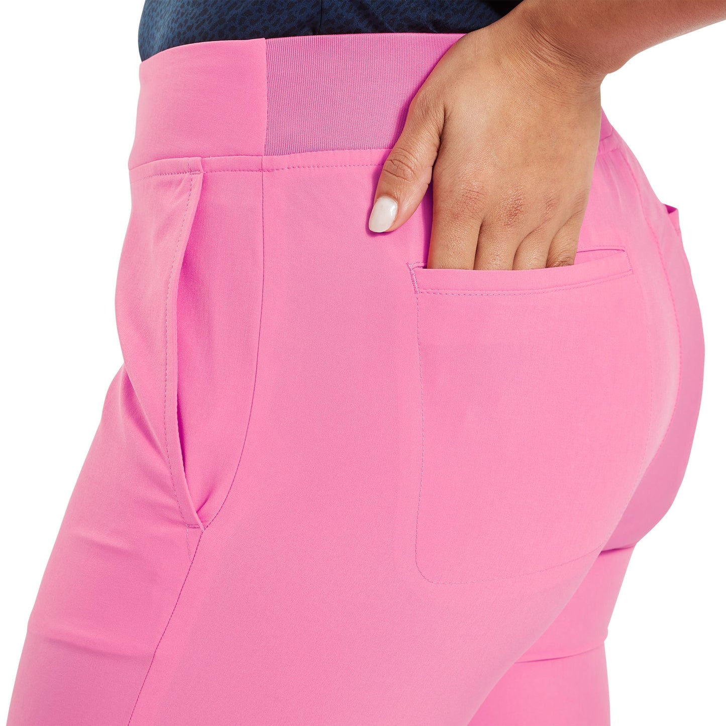 Footjoy Lightweight Cropped Pant - Pink Lemonade