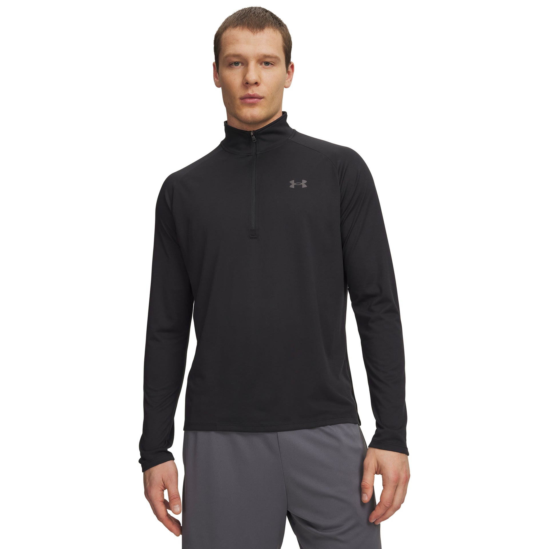 Under Armour Tech 2.0 1/2 Zip Golftröja Herr - Black