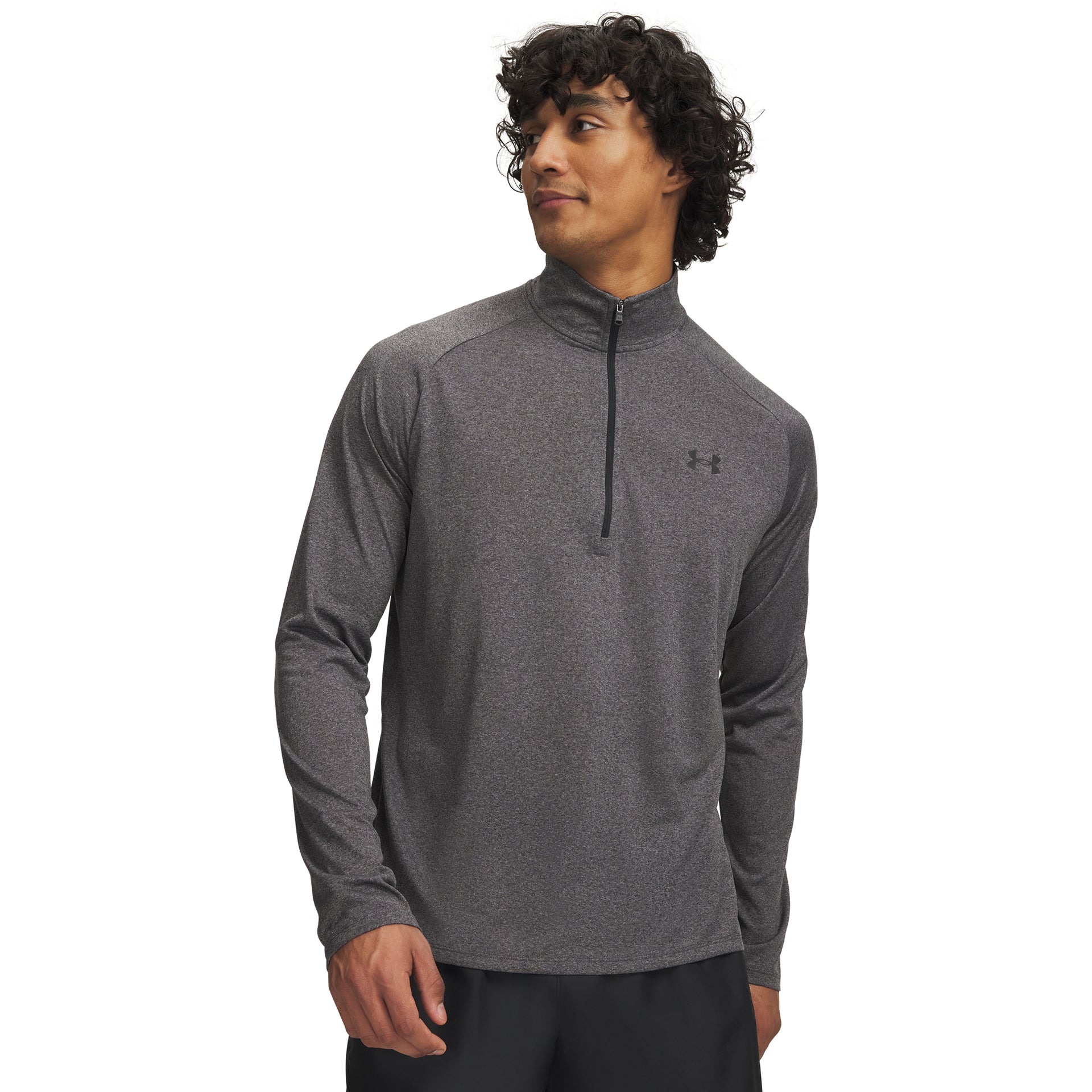 Under Armour Tech 2.0 1/2 Zip Golftröja Herr - Gray