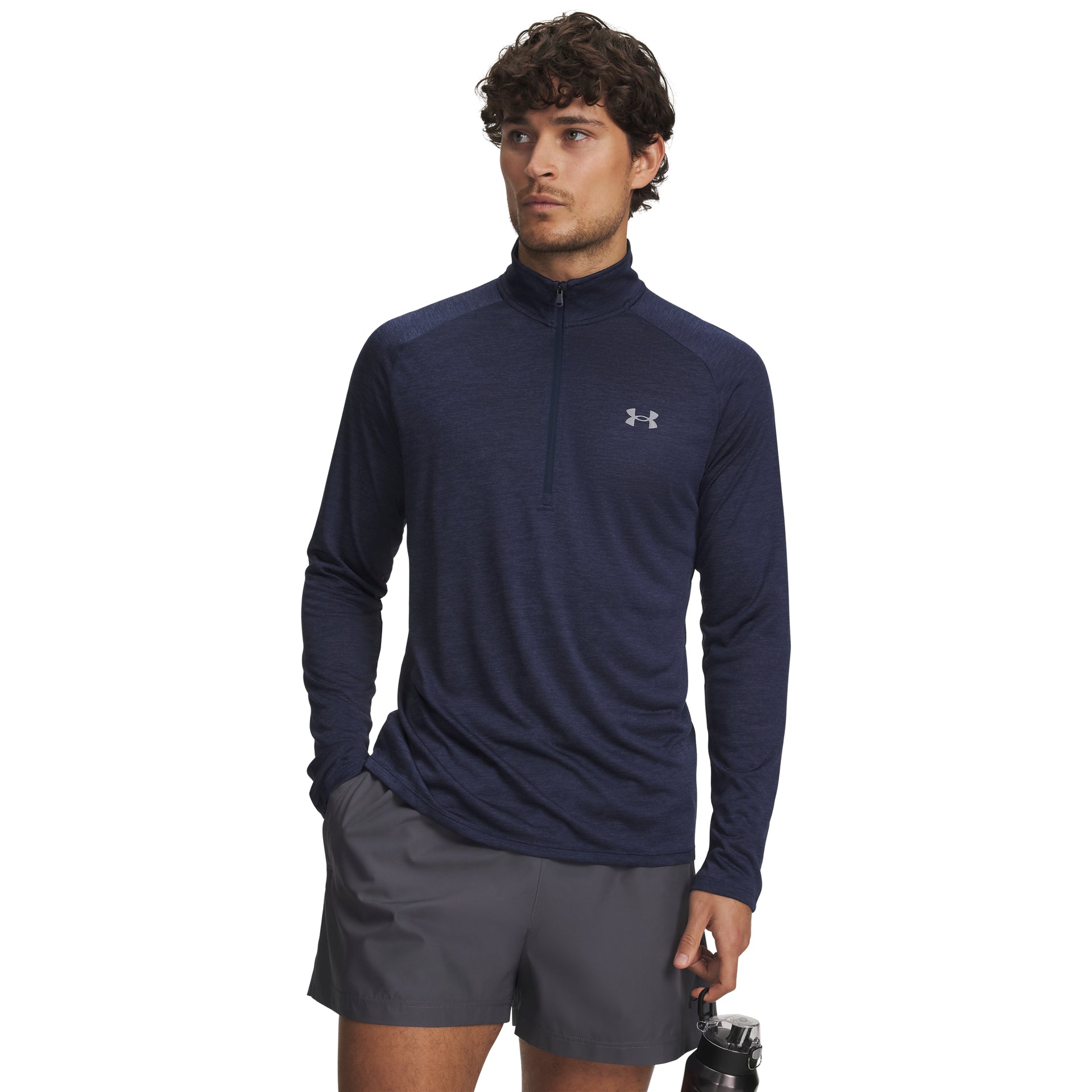 Under Armour Tech 2.0 1/2 Zip Golftröja Herr - Acadamy