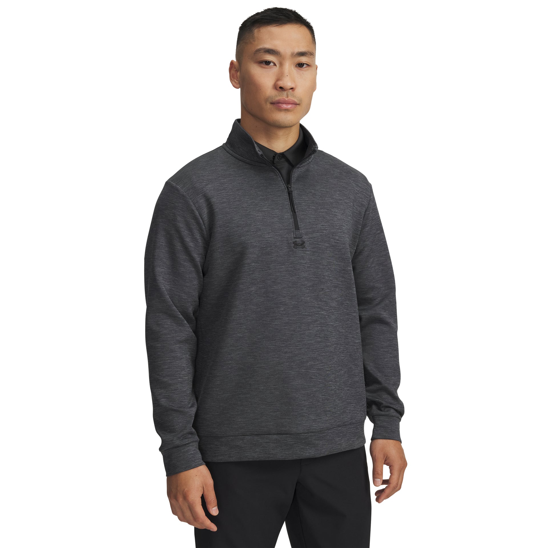 Under Armour Drive Midlayer Pullover Golftröja Herr - Black