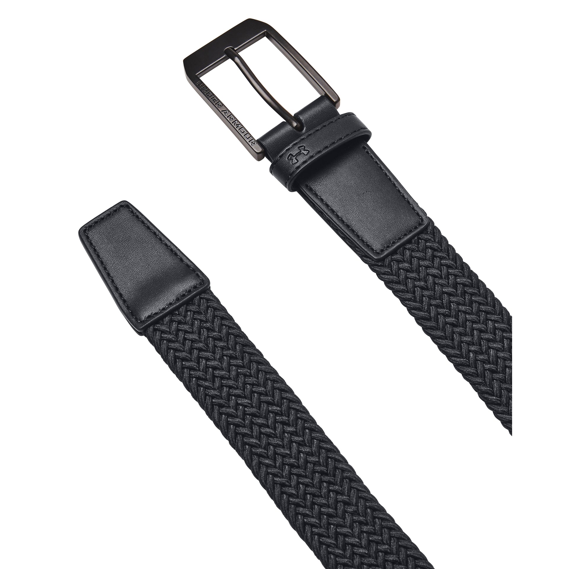 Under Armour M DRIVE BRAIDED BELT - Black | Golfrummet