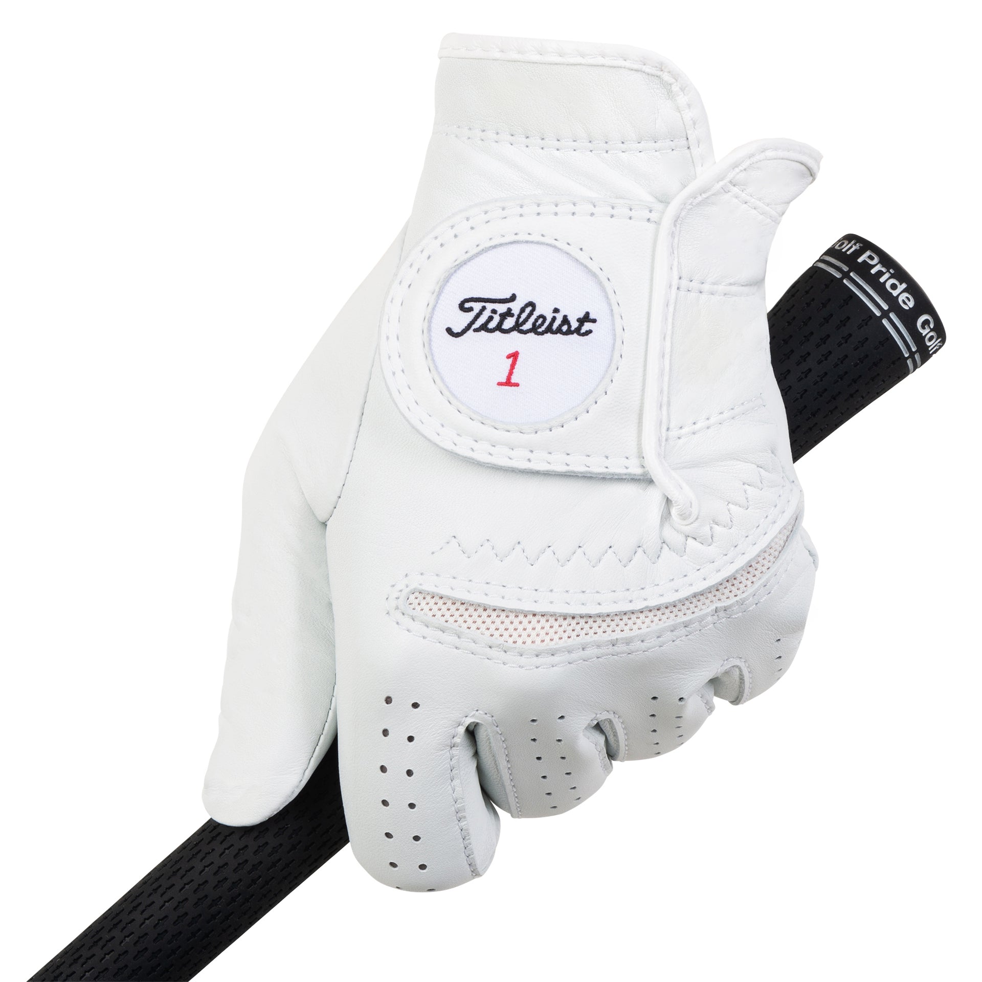 Titleist Permasoft White Herr Golfhandskar Herr