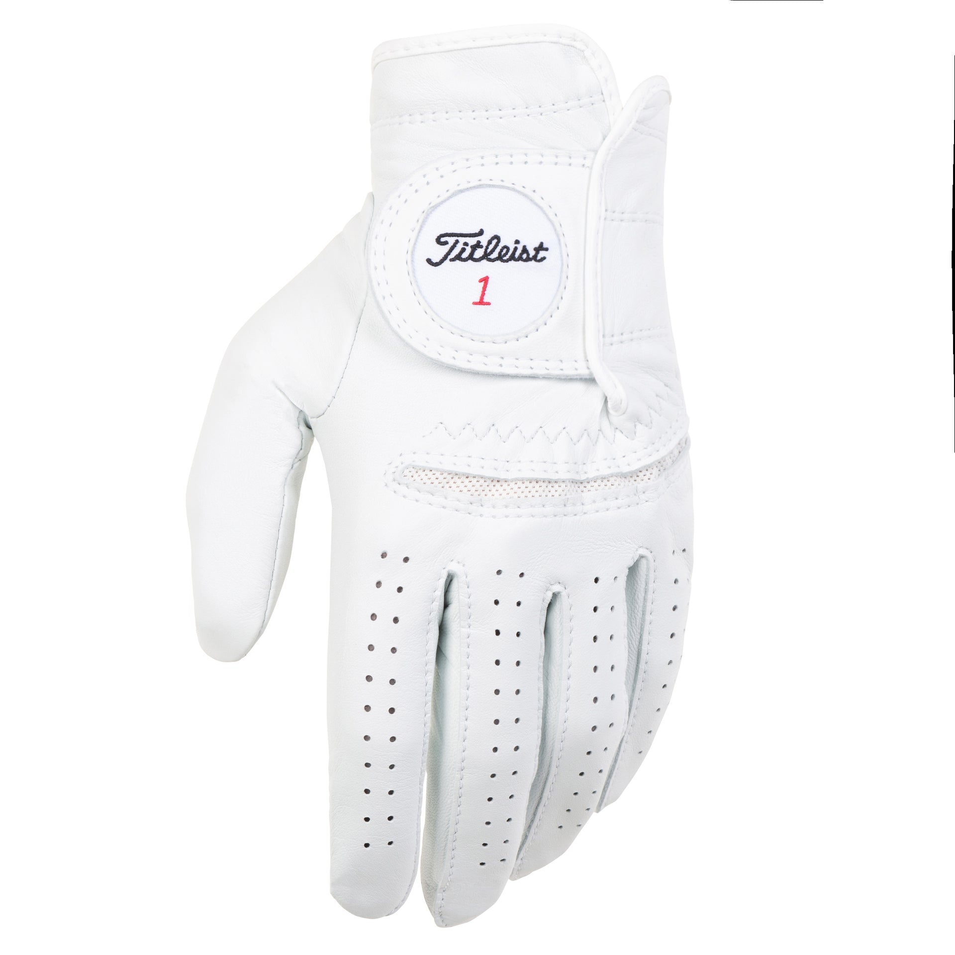 Titleist Permasoft White Herr Golfhandskar Herr