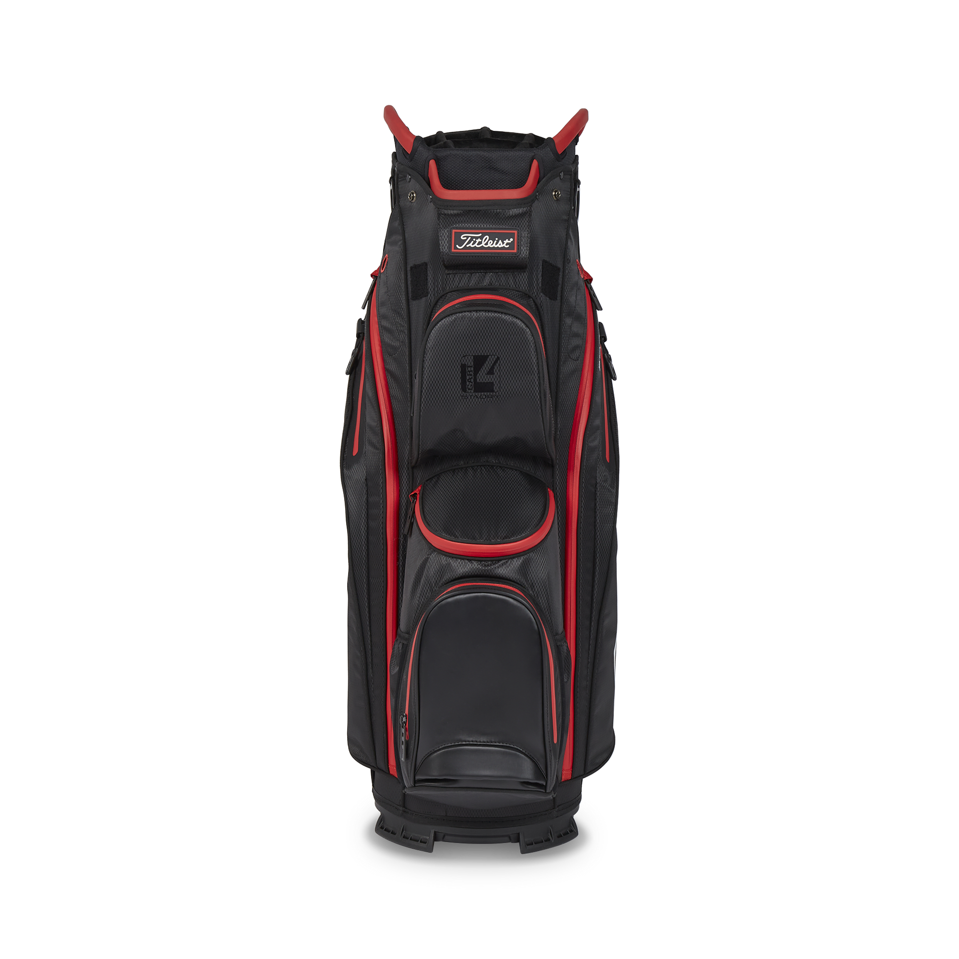 Titleist CART 14 STADRY Vattentät golfbag - Black/Black/Red