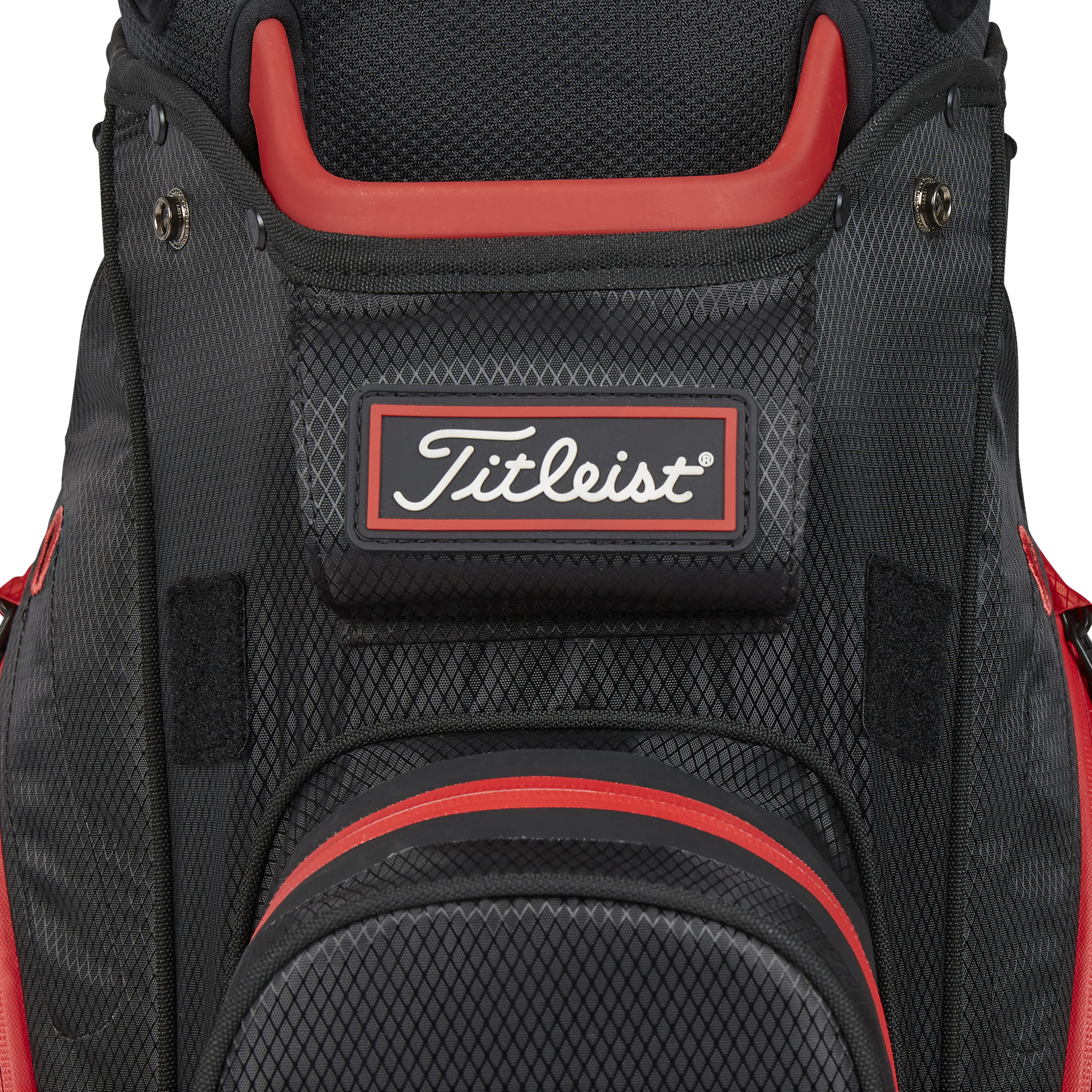 Titleist CART 14 STADRY Vattentät golfbag - Black/Black/Red