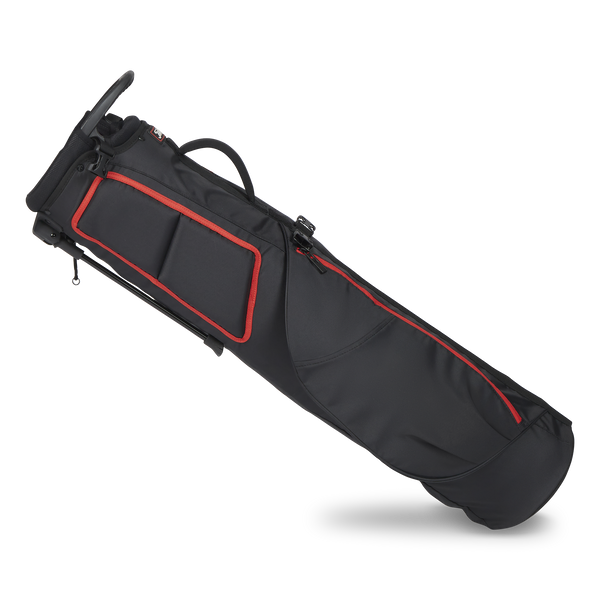 Titleist PREMIUM CARRY Golfbag - Black/Black/Red