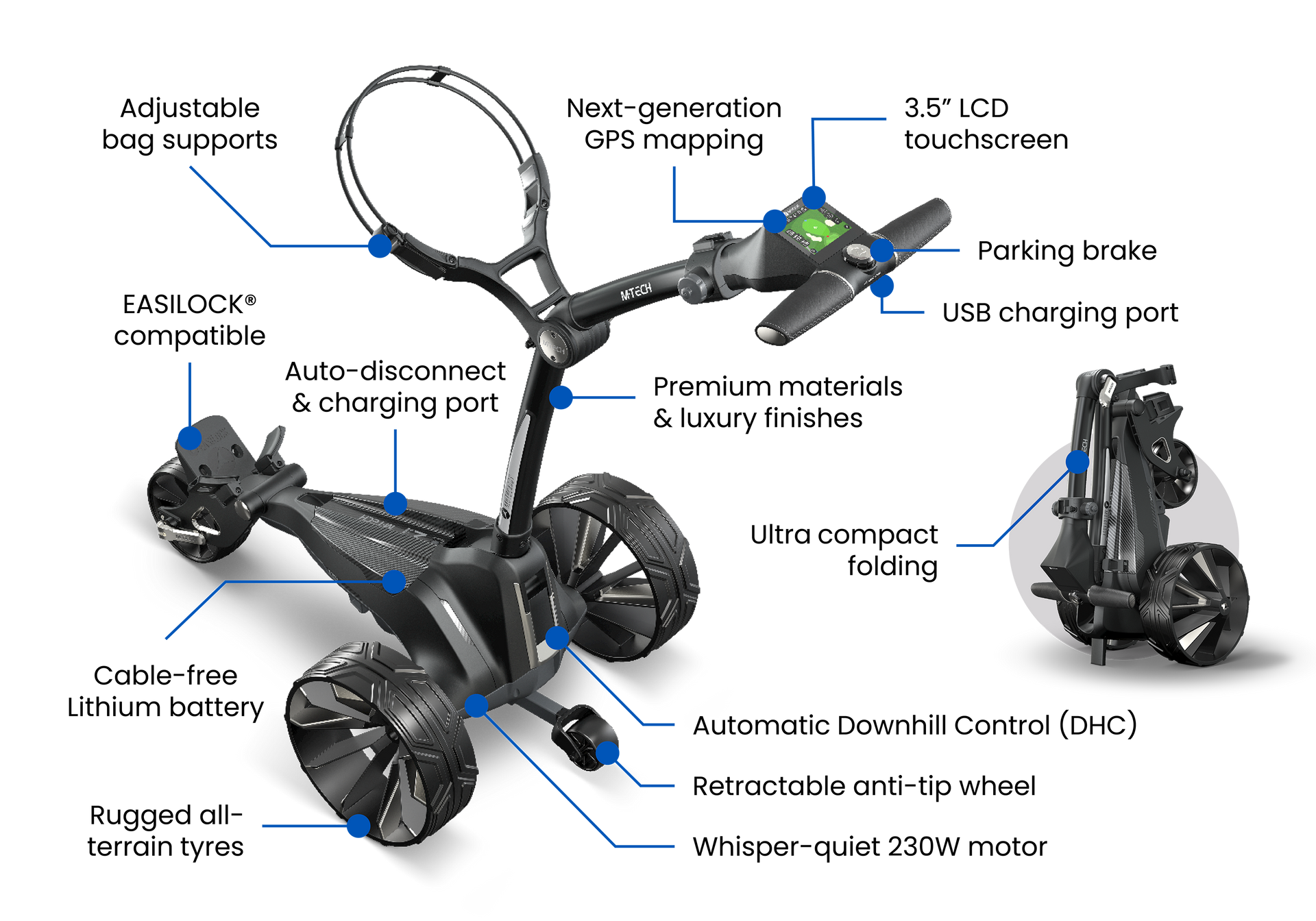 Motocaddy M-TECH GPS ULTRA Lithium 2026