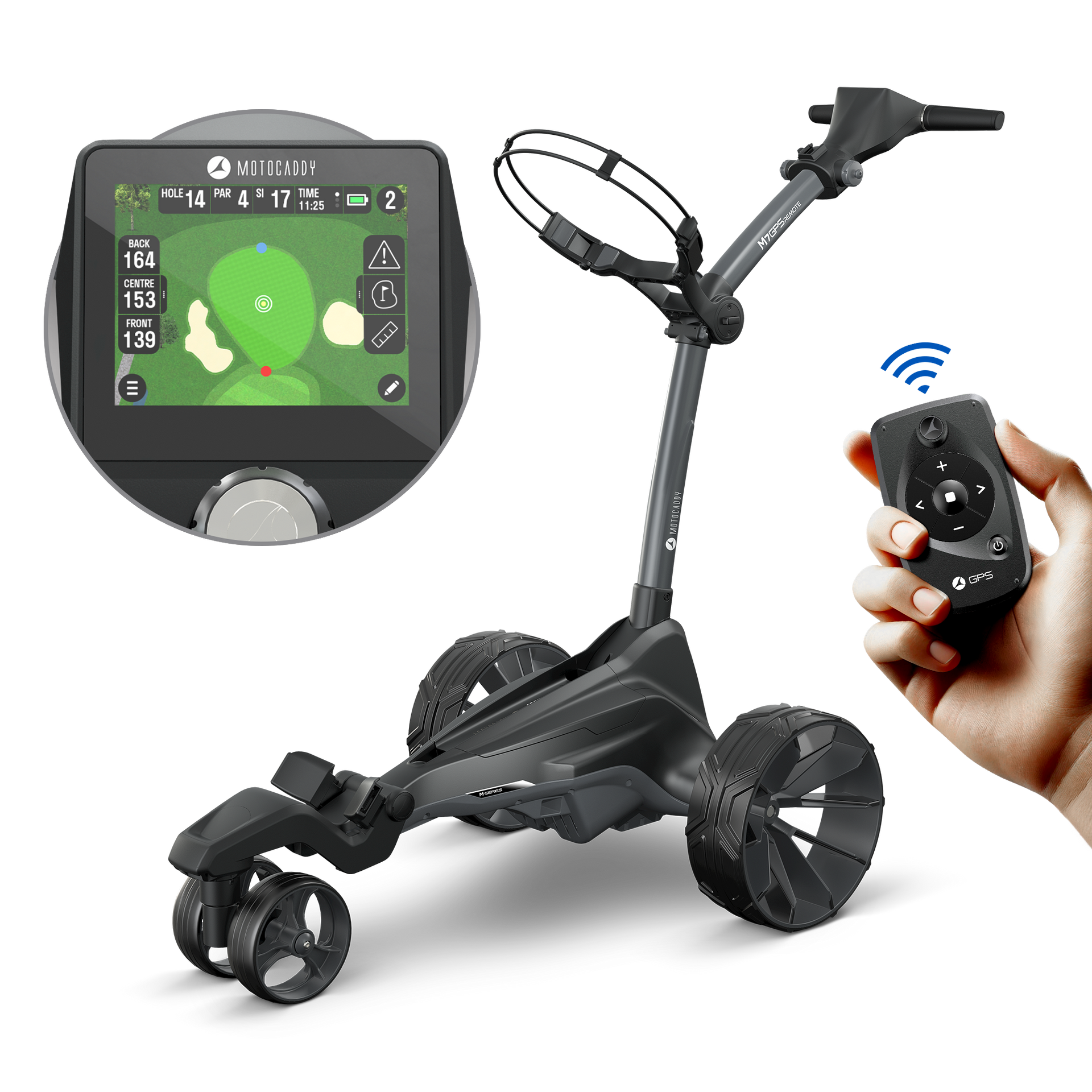 Motocaddy M7 GPS Lithium 2026 + Free Bag