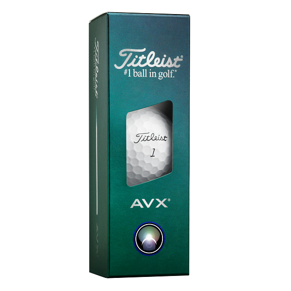 Titleist 2026 AVX White 12-pack Golfbollar