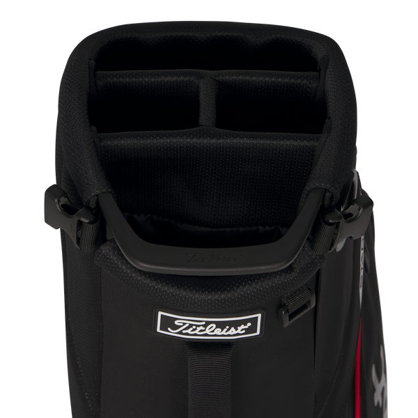 Titleist Players S4 STADRY Vattentät golfbag - Black/Red/Graphite