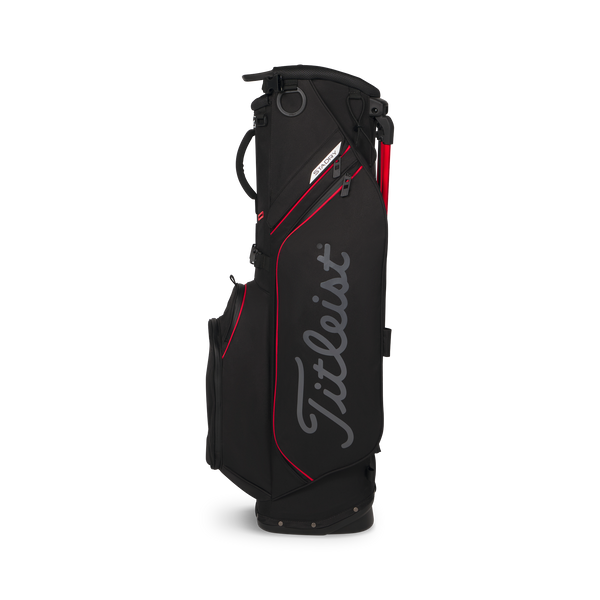 Titleist Players S4 STADRY Vattentät golfbag - Black/Red/Graphite