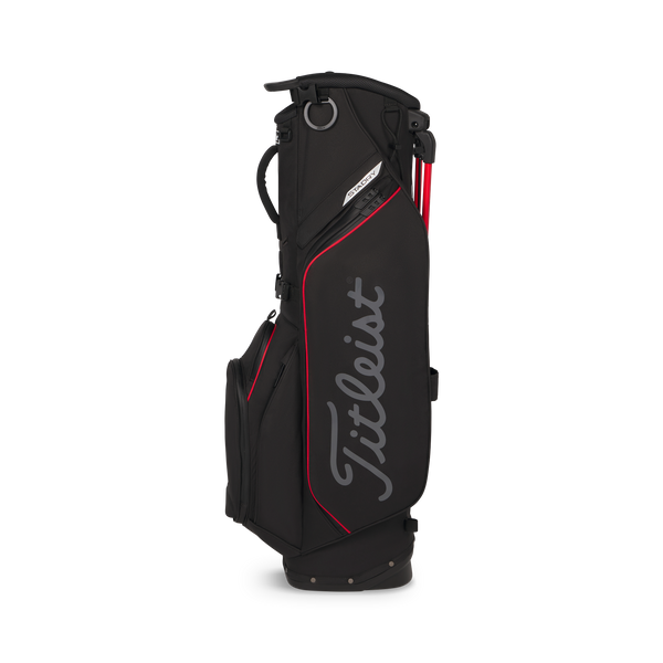 Titleist Players S5 STADRY Vattentät golfbag - Black/Red/Graphite