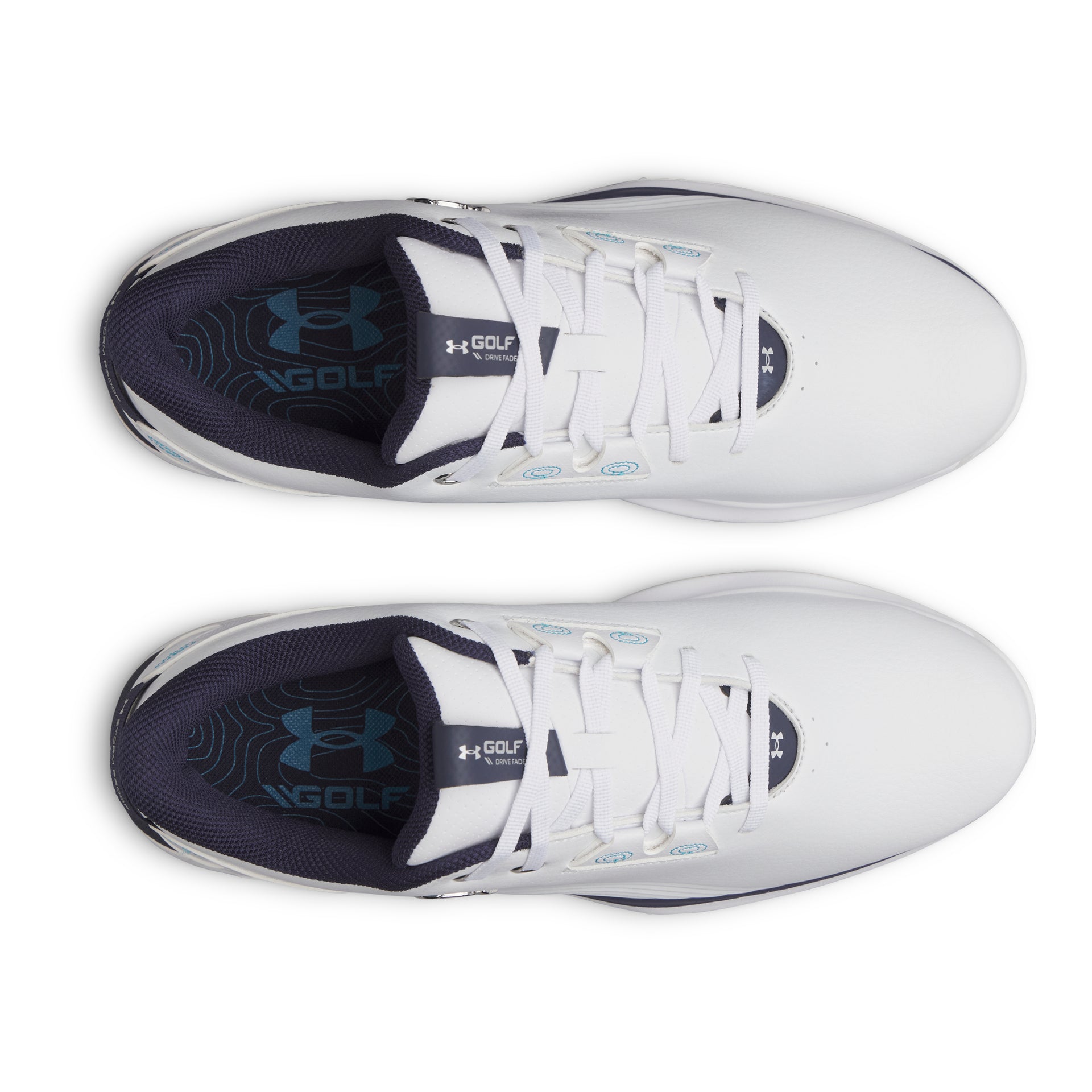 Under Armour Drive Fade 2 SL Golfskor Herr - White