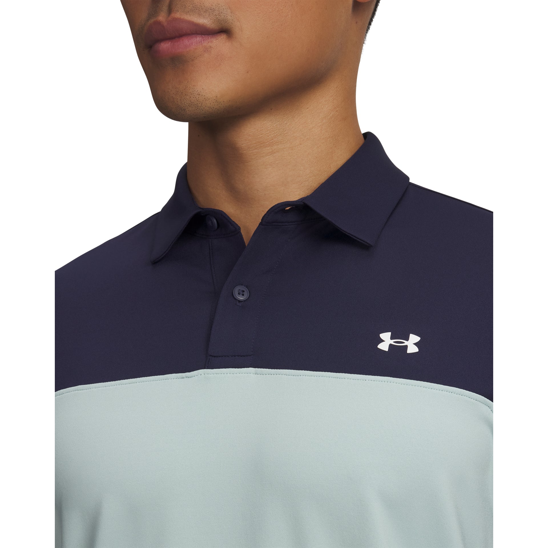 Under Armour T2G Colorblock Polo Golfpiké Herr - Blue