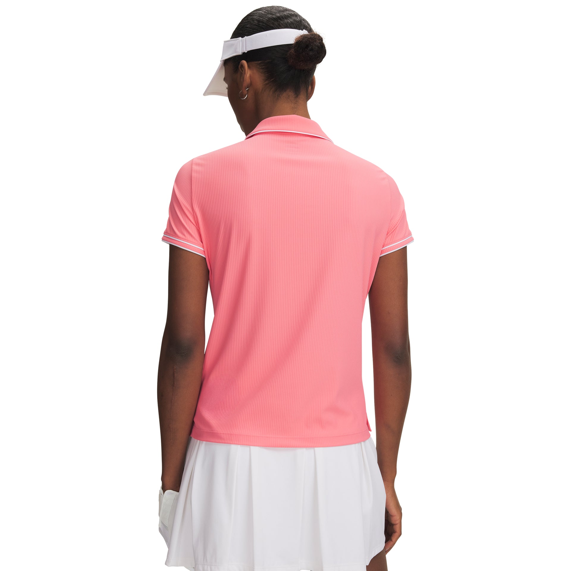 Under Armour Drive Chill SS Polo Golfpiké Dam - Pink