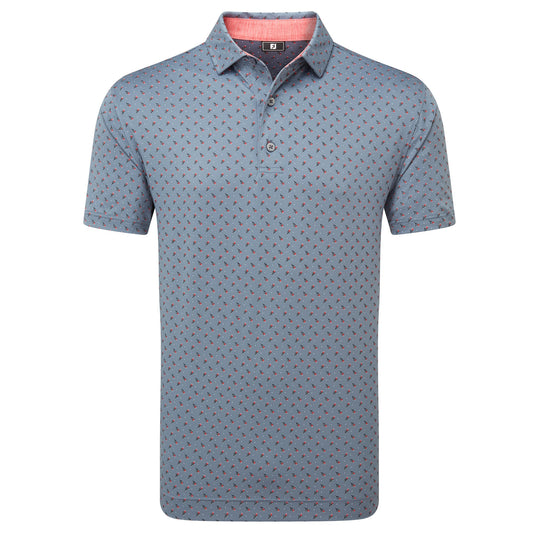 Footjoy Flower Bud Foulard Lisle - Flint