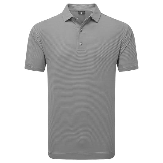 Footjoy Micro Feeder Stripe Lisle - Black/Grey