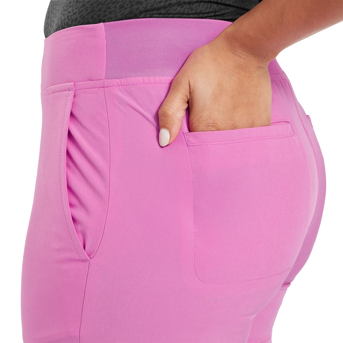 Footjoy Lightweight Cropped Pant - Berry