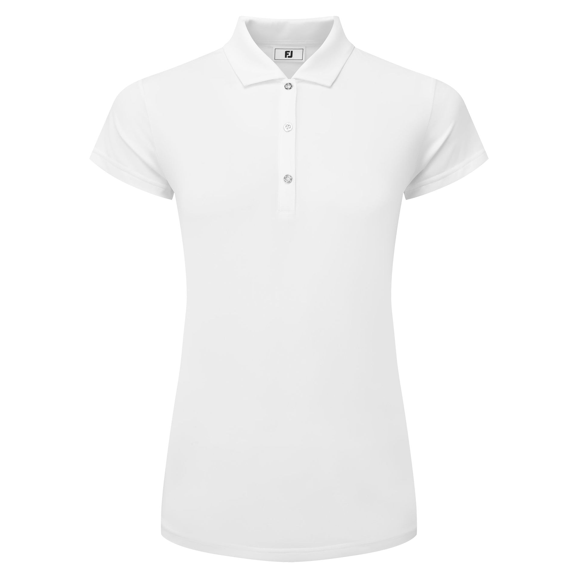 Footjoy Cap Sleeve Lisle - White