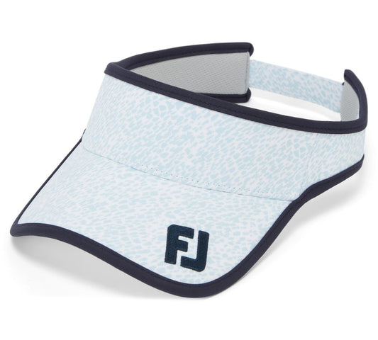 Footjoy Ladies FJ Visor - Skyway Animal & Navy