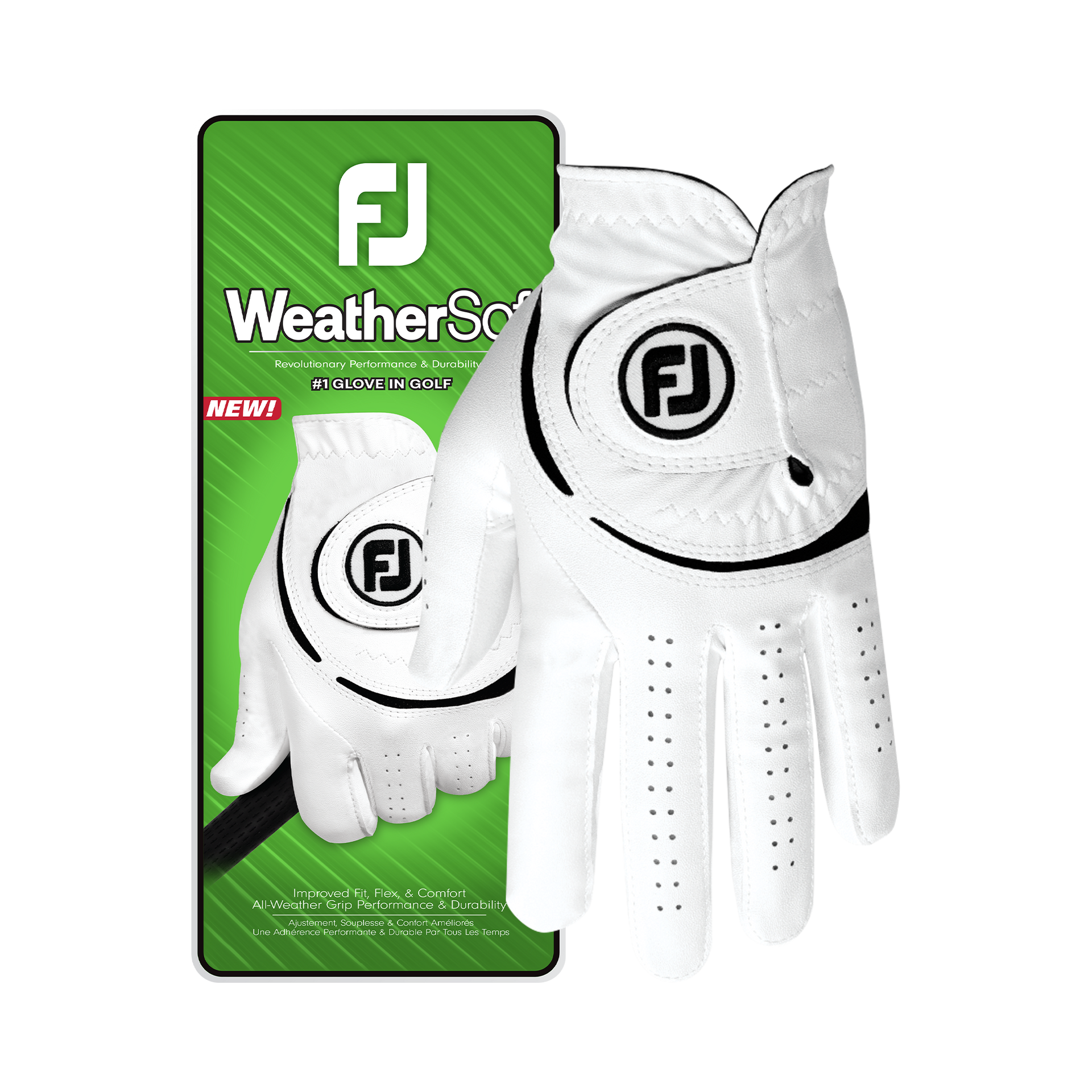 Footjoy WeatherSof - White Herr