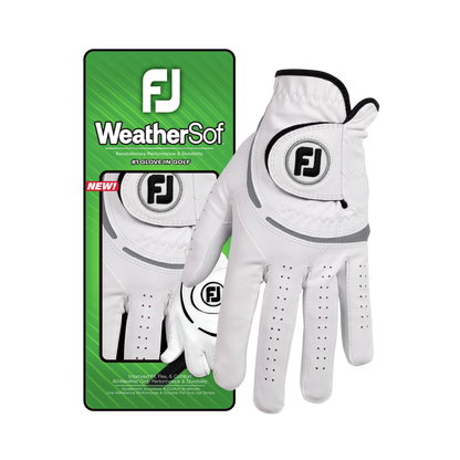Footjoy WeatherSof - White/Grey