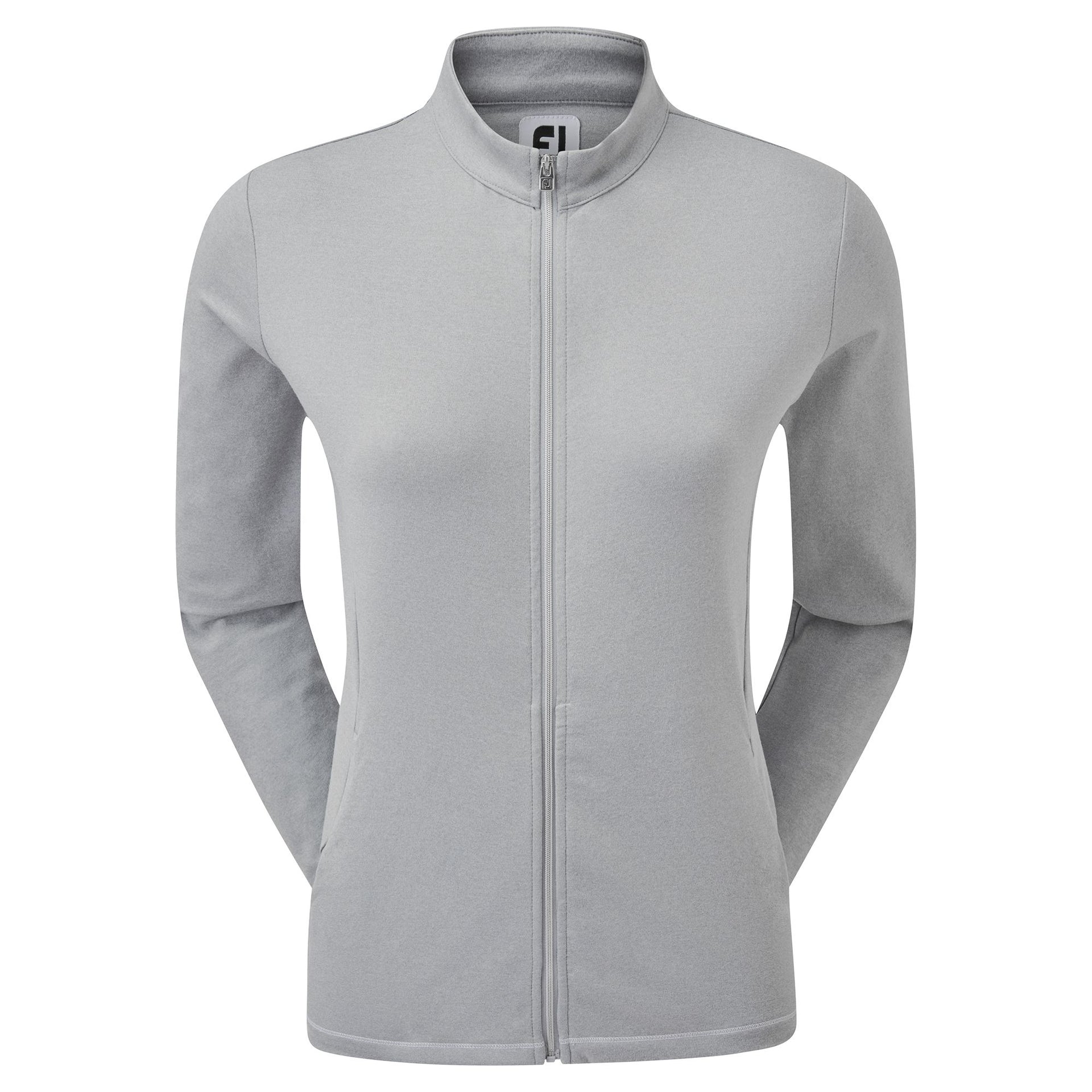 Footjoy Full-Zip Midlayer - Heather Grey