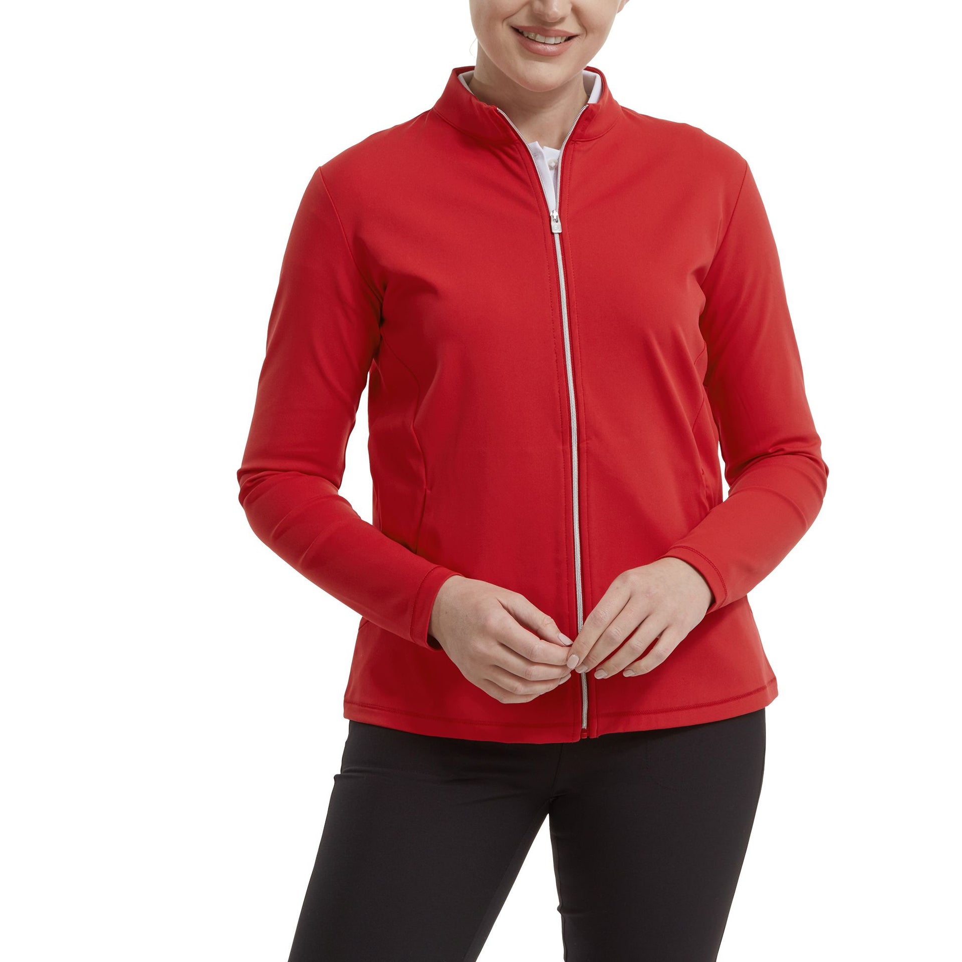 Footjoy Full-Zip Midlayer - Red