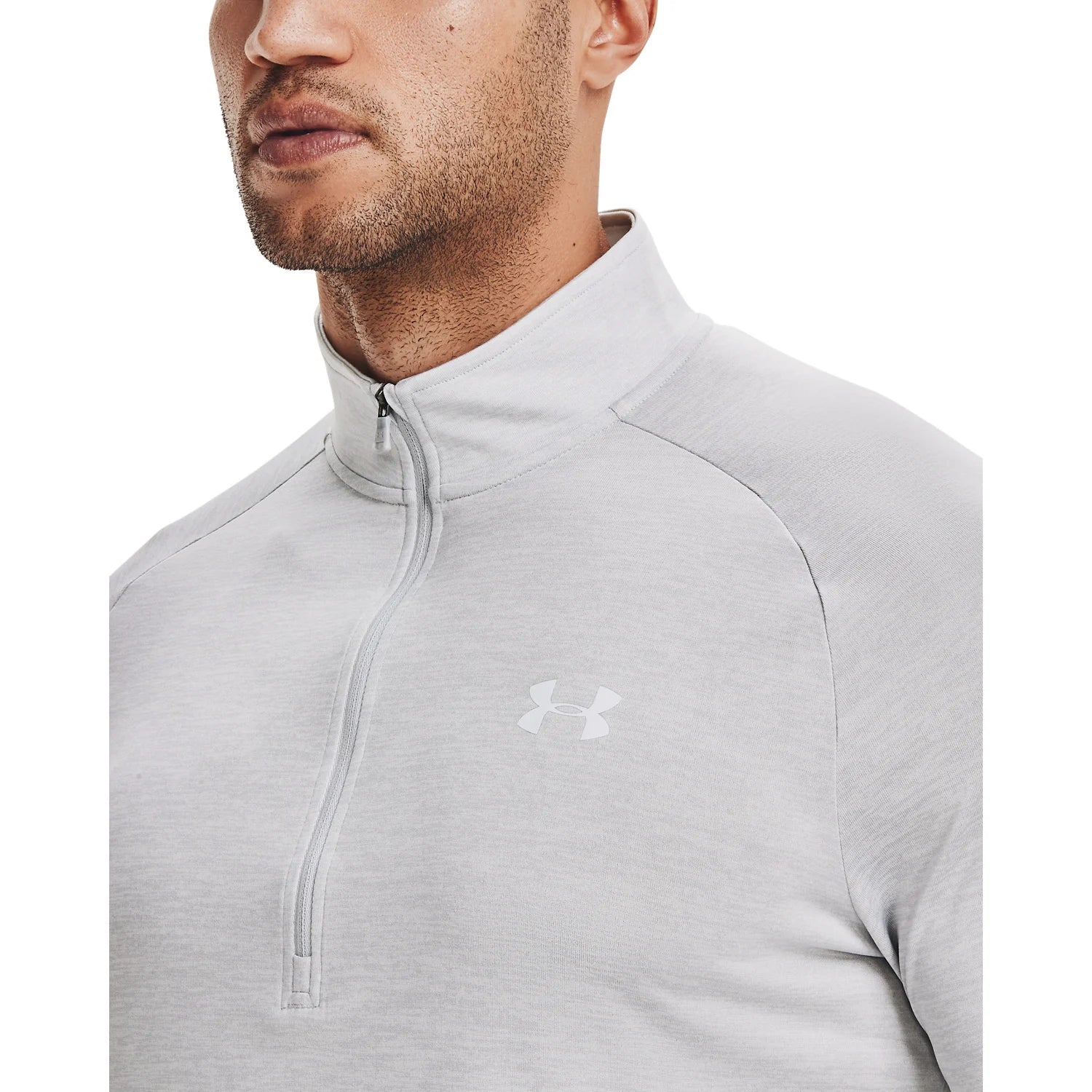 Under Armour Tech 2.0 1/2 Zip Golftröja Herr - Gray