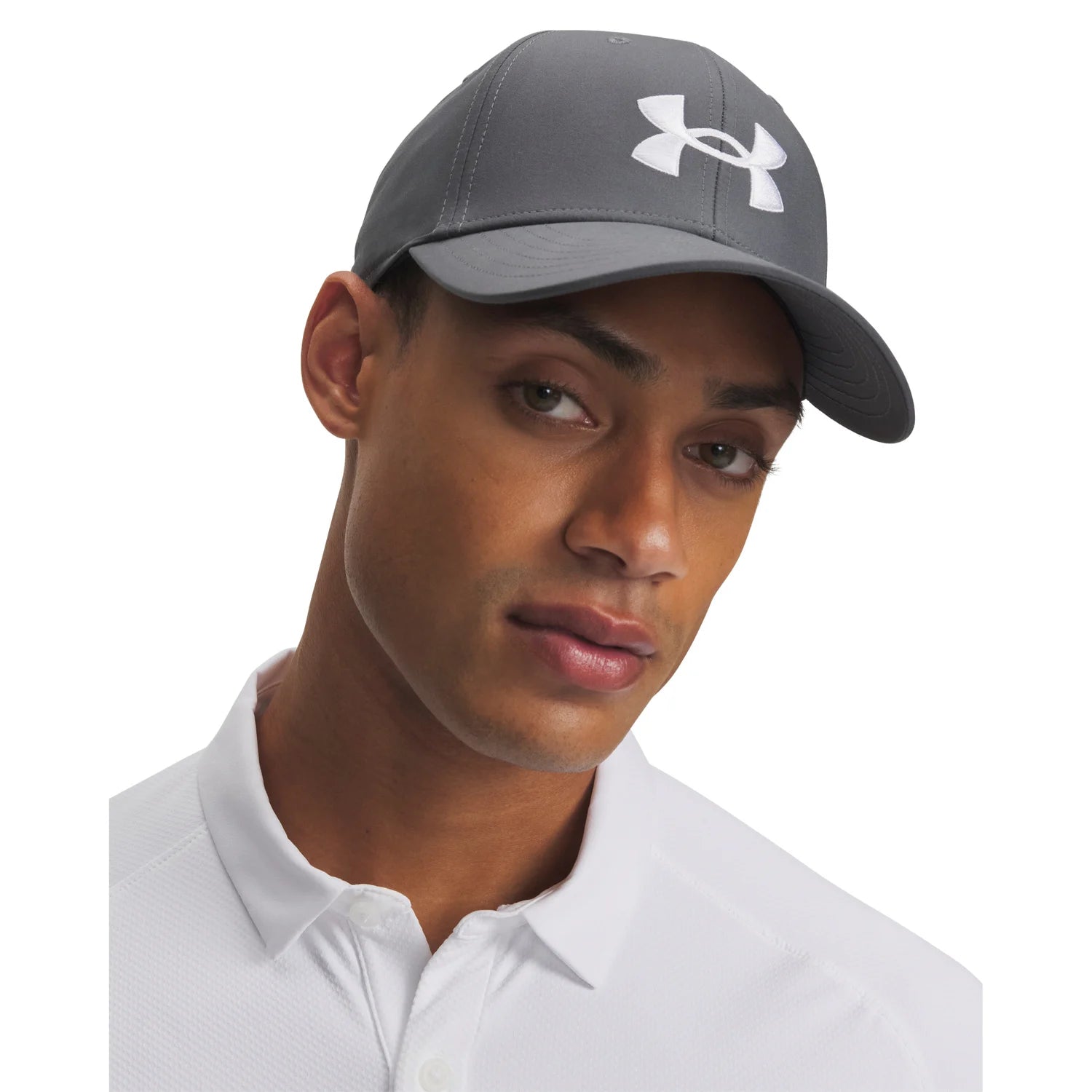 Under Armour M DRIVE LOW ADJ Pitch Gray Golfkeps