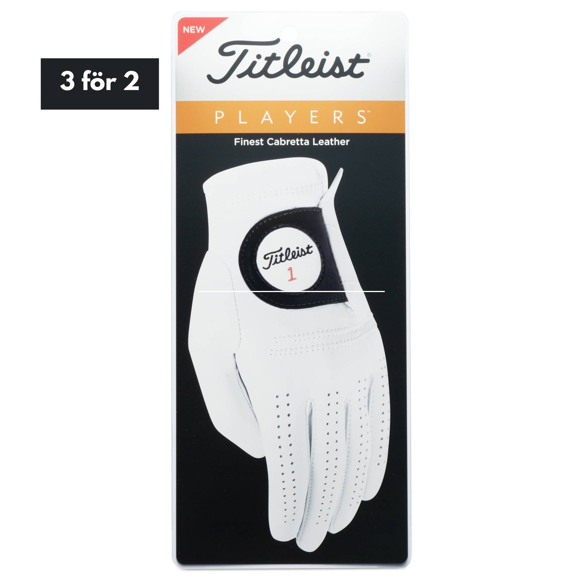 Titleist Players White Dam Golfhandskar Dam | Golfrummet