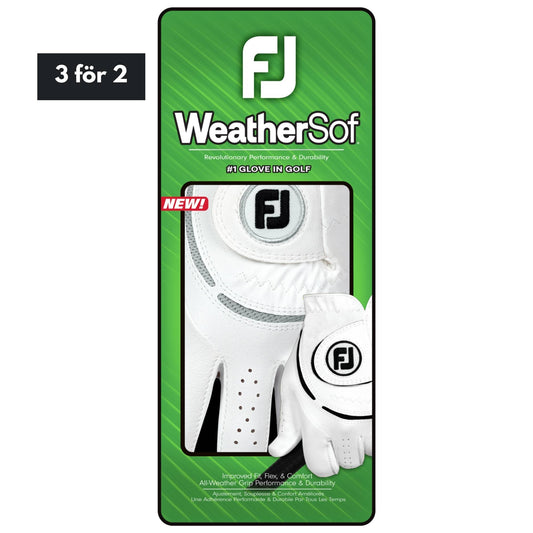 Footjoy WeatherSof - White/Grey