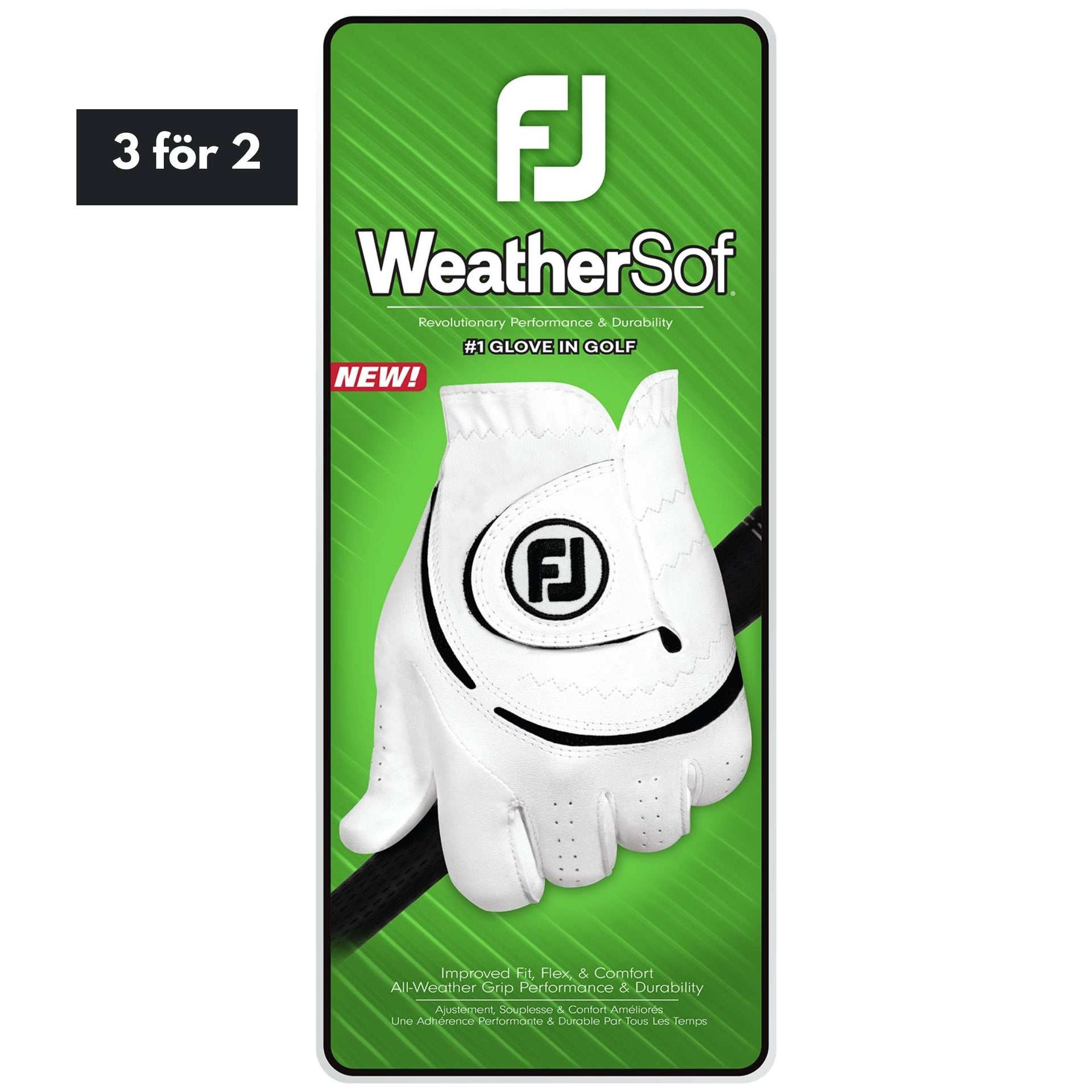 Footjoy WeatherSof - White Herr