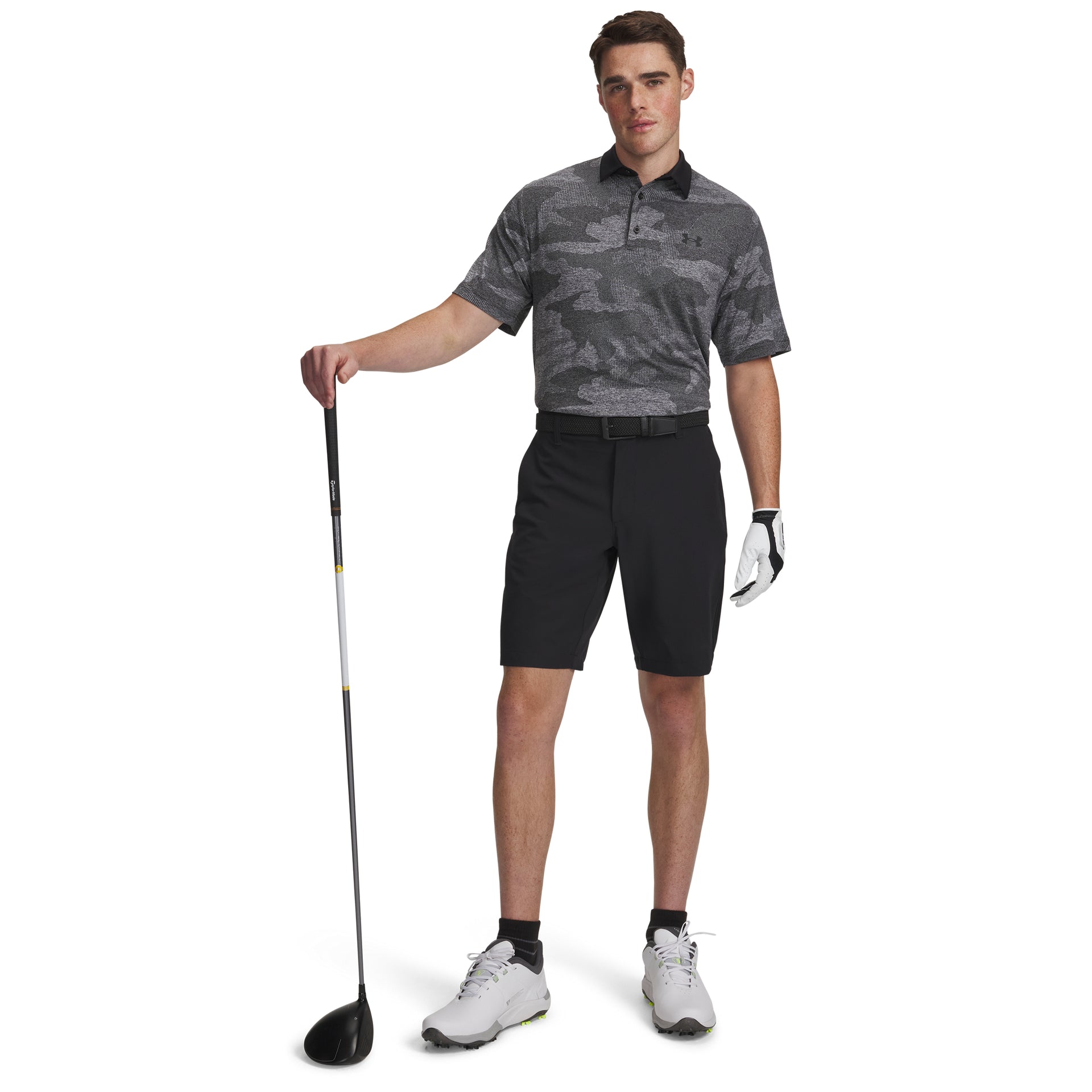 Under Armour Drive Tapered Short Golfshorts Herr - Black