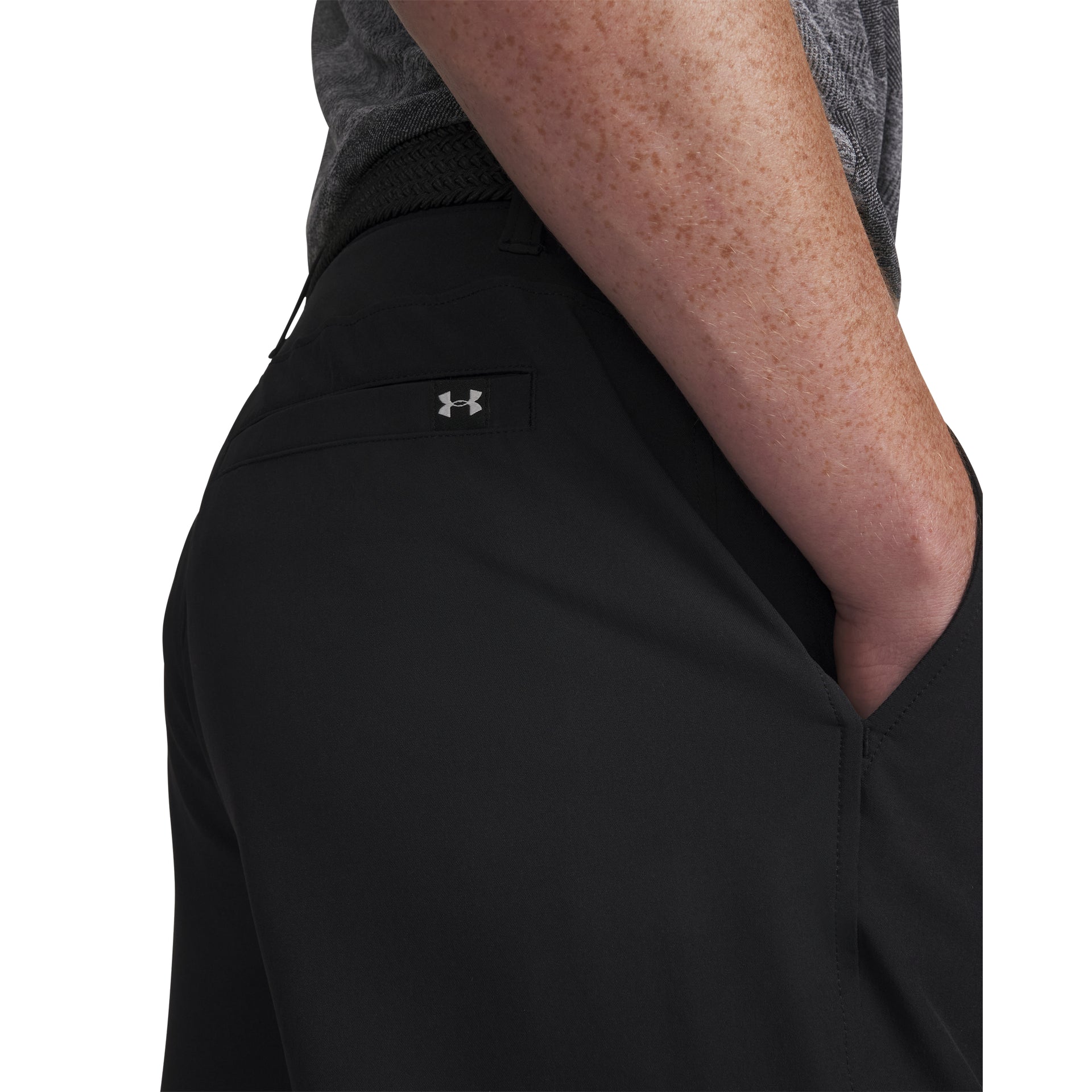 Under Armour Drive Tapered Short Golfshorts Herr - Black | Golfrummet