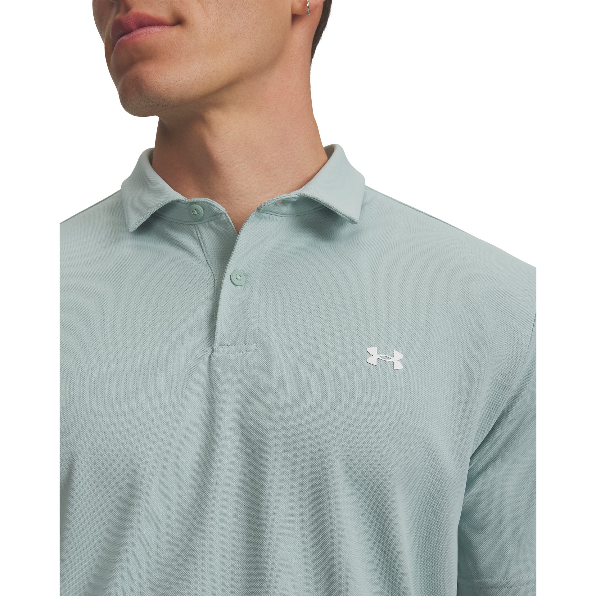 Under Armour T2G Pique Polo Golfpiké Herr - Blue